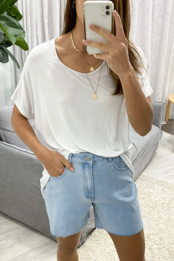 Anaya Denim Shorts