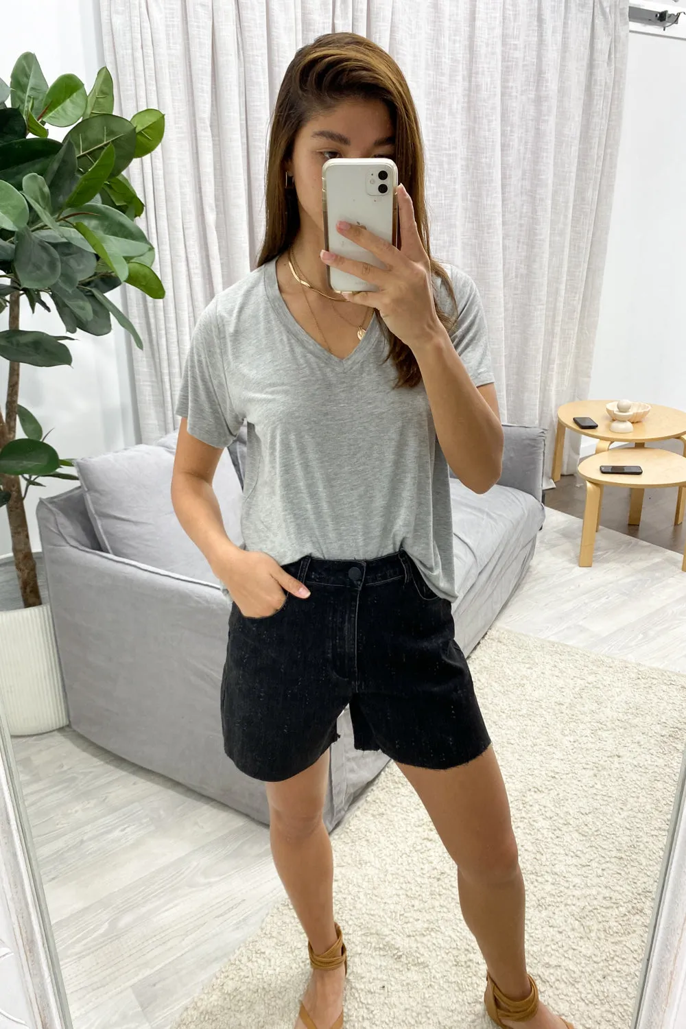 Anaya Denim Shorts