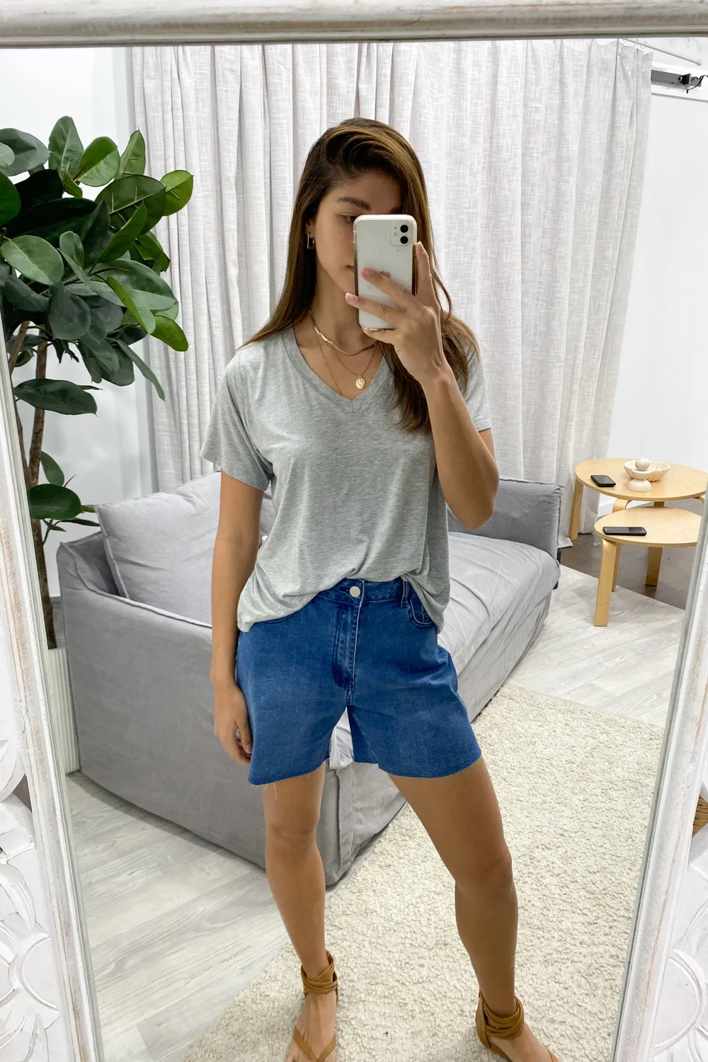 Anaya Denim Shorts