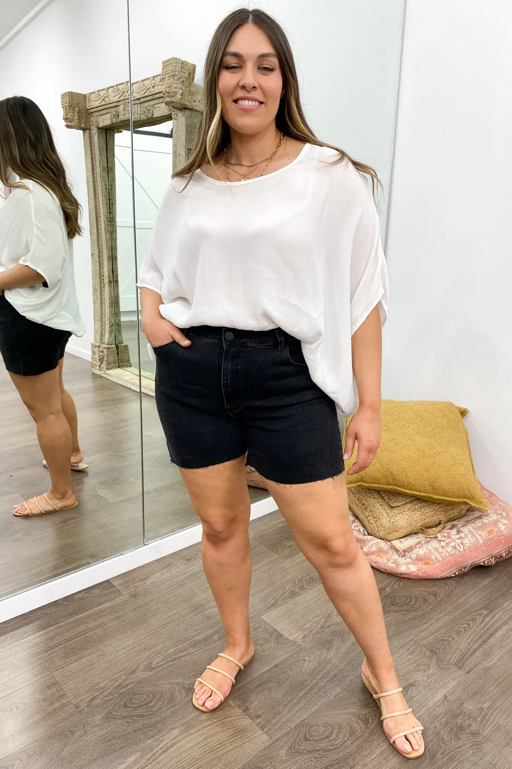 Anaya Denim Shorts