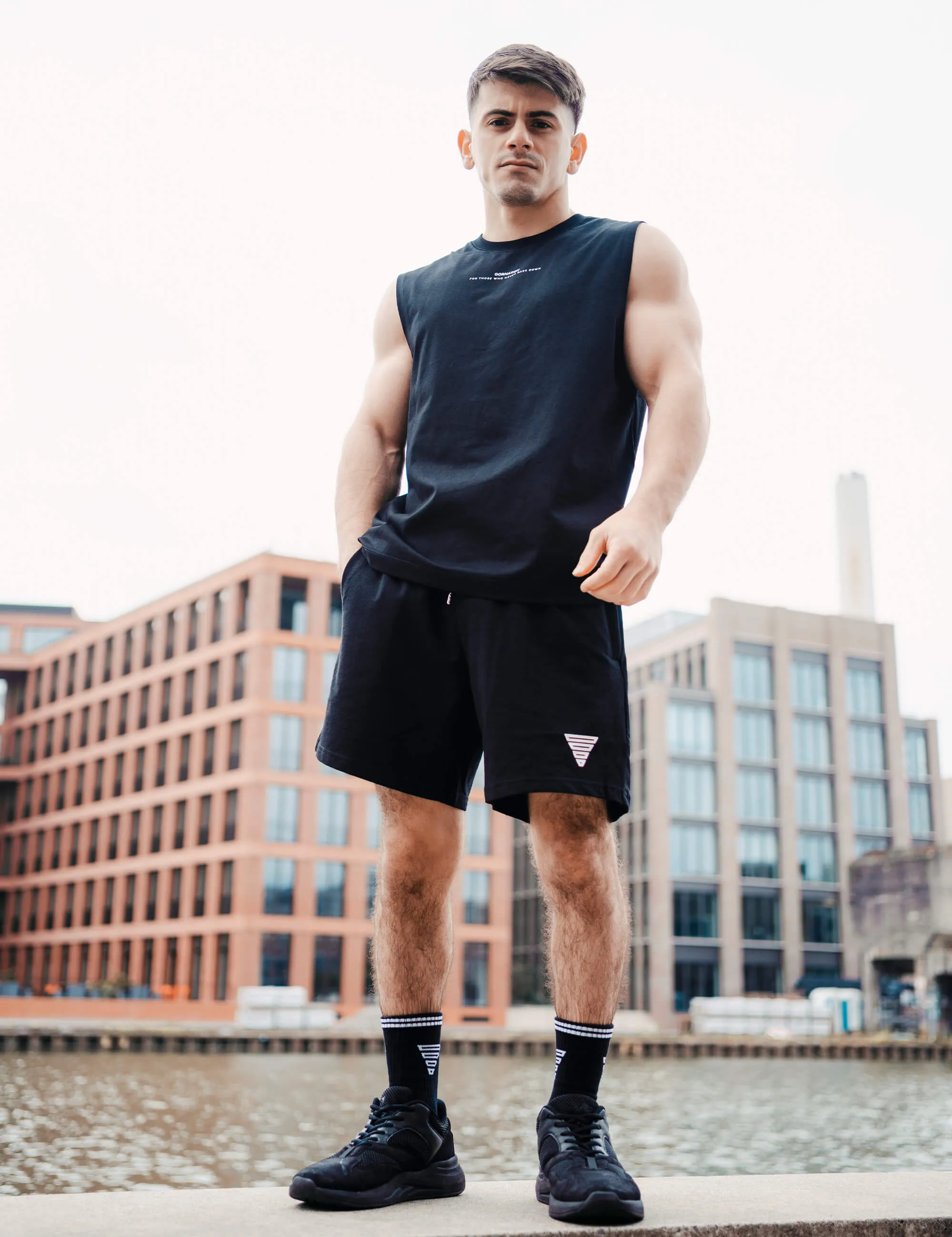 Anime Oversized Tank Top Control Men