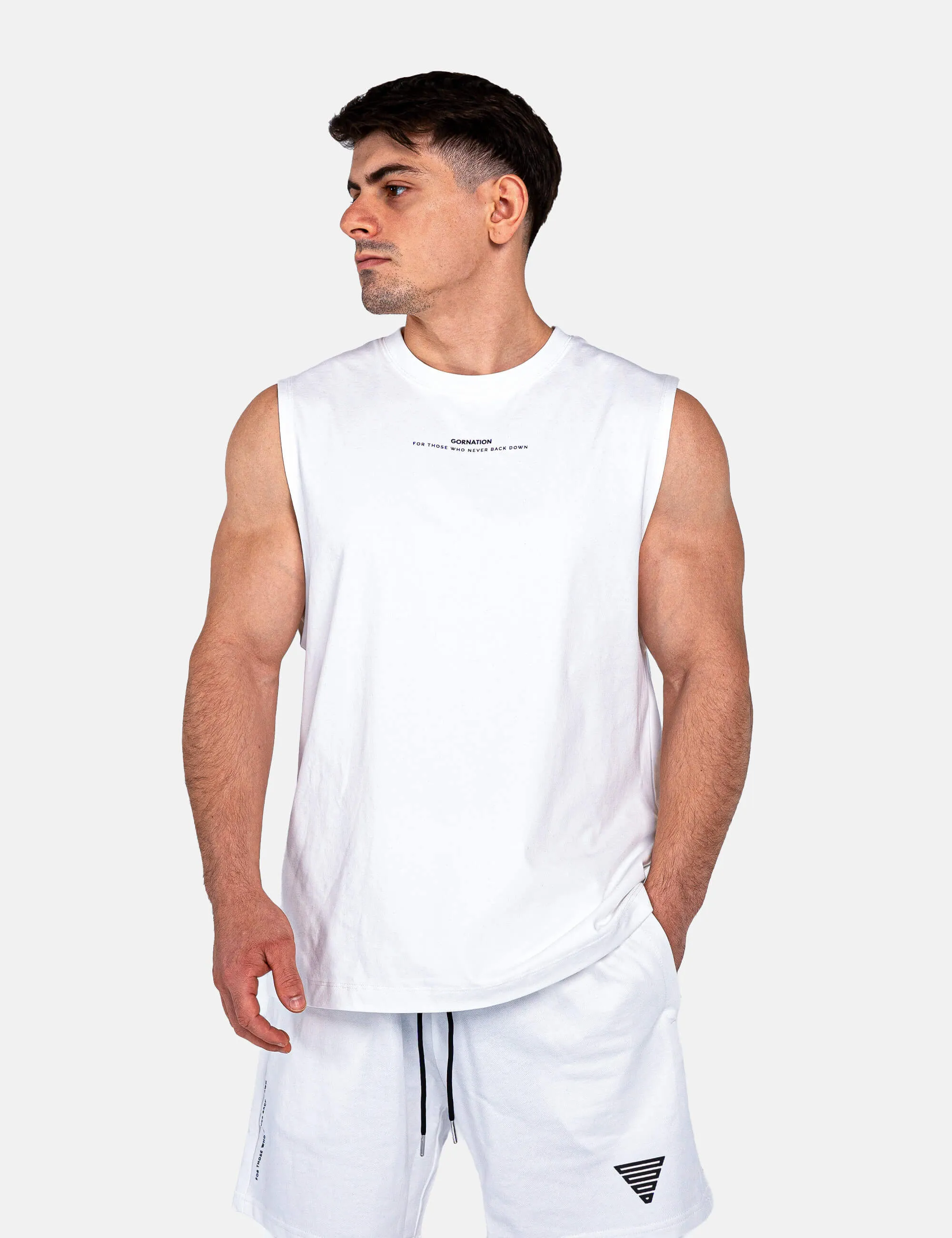 Anime Oversized Tank Top Control Men