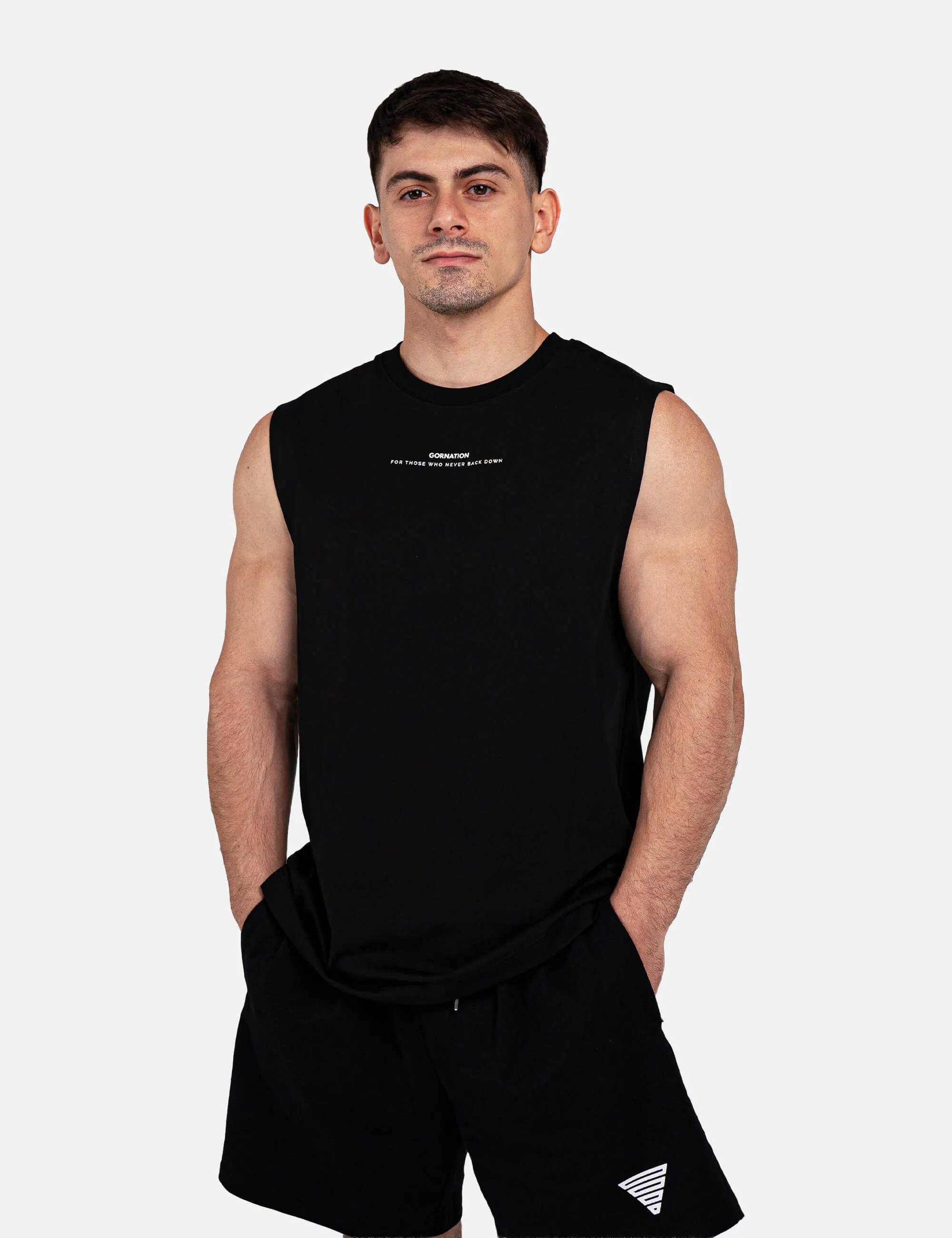 Anime Oversized Tank Top Control Men