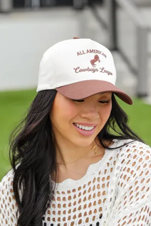 Brown All American Cowboys League Hat