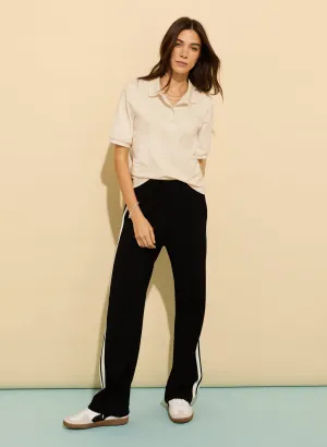 Cassidy Organic?Cotton Polo Tee