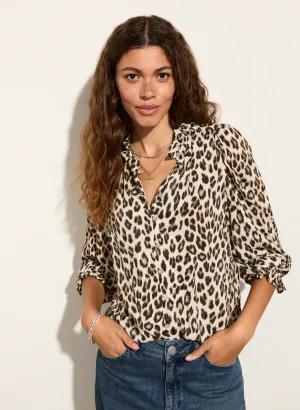 Cela Printed?Blouse