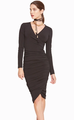 DATE NIGHT RUCHED DRESS