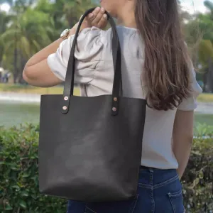 Eden SMALL Leather Tote Bag - Classic