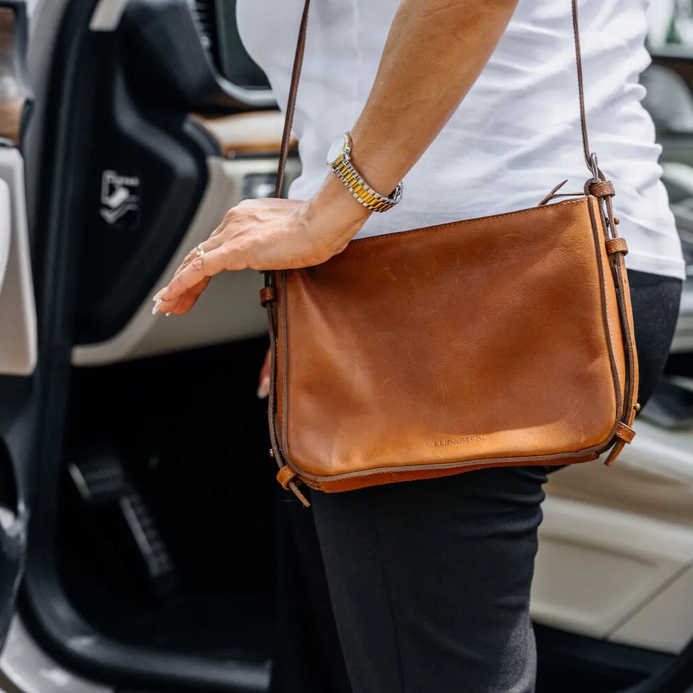 Ellington Leather Crossbody Purse