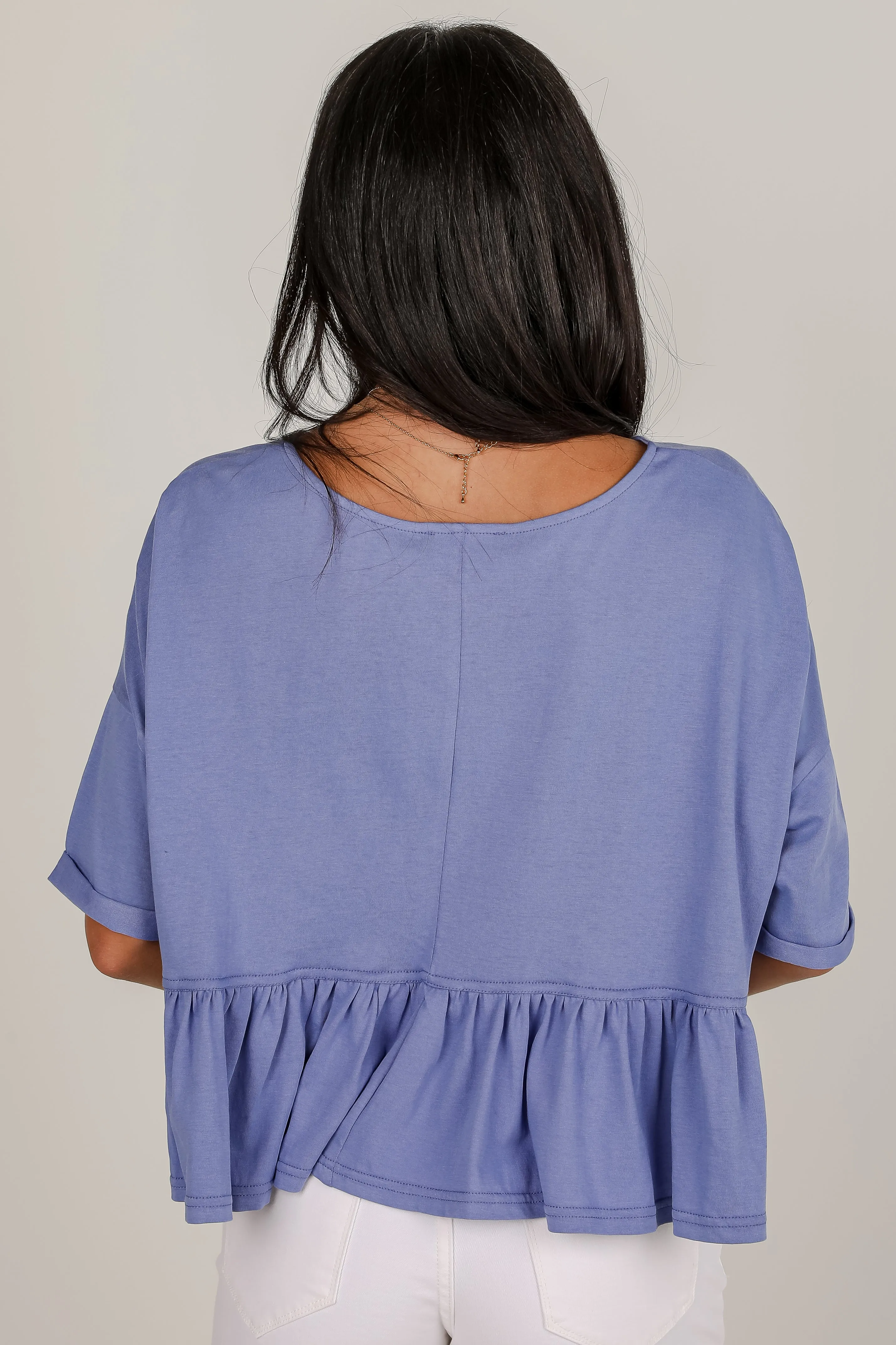 FINAL SALE - Breezy Charm Babydoll Top - DU DEAL