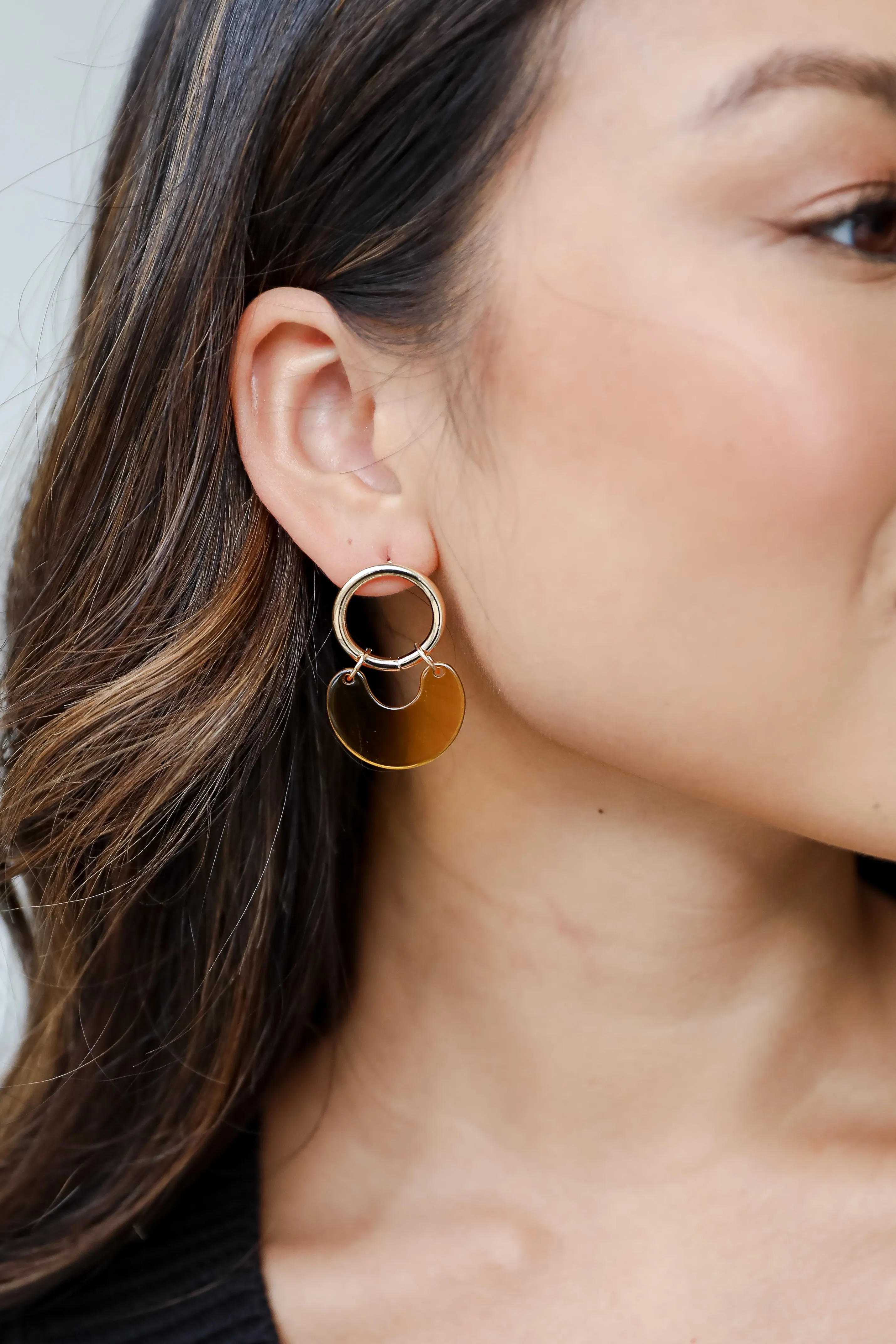 FINAL SALE - Gracie Acrylic Drop Earrings