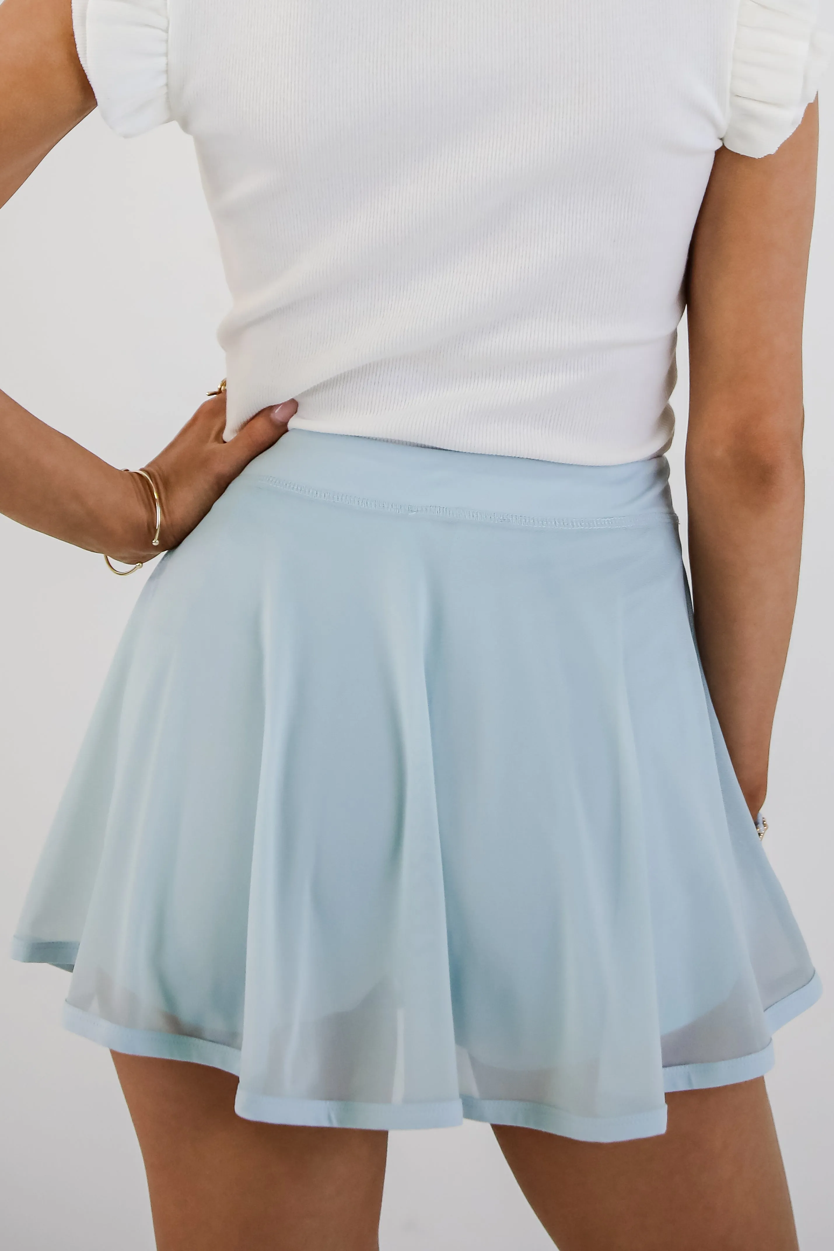 FINAL SALE - Record Setter Mesh Athletic Skort