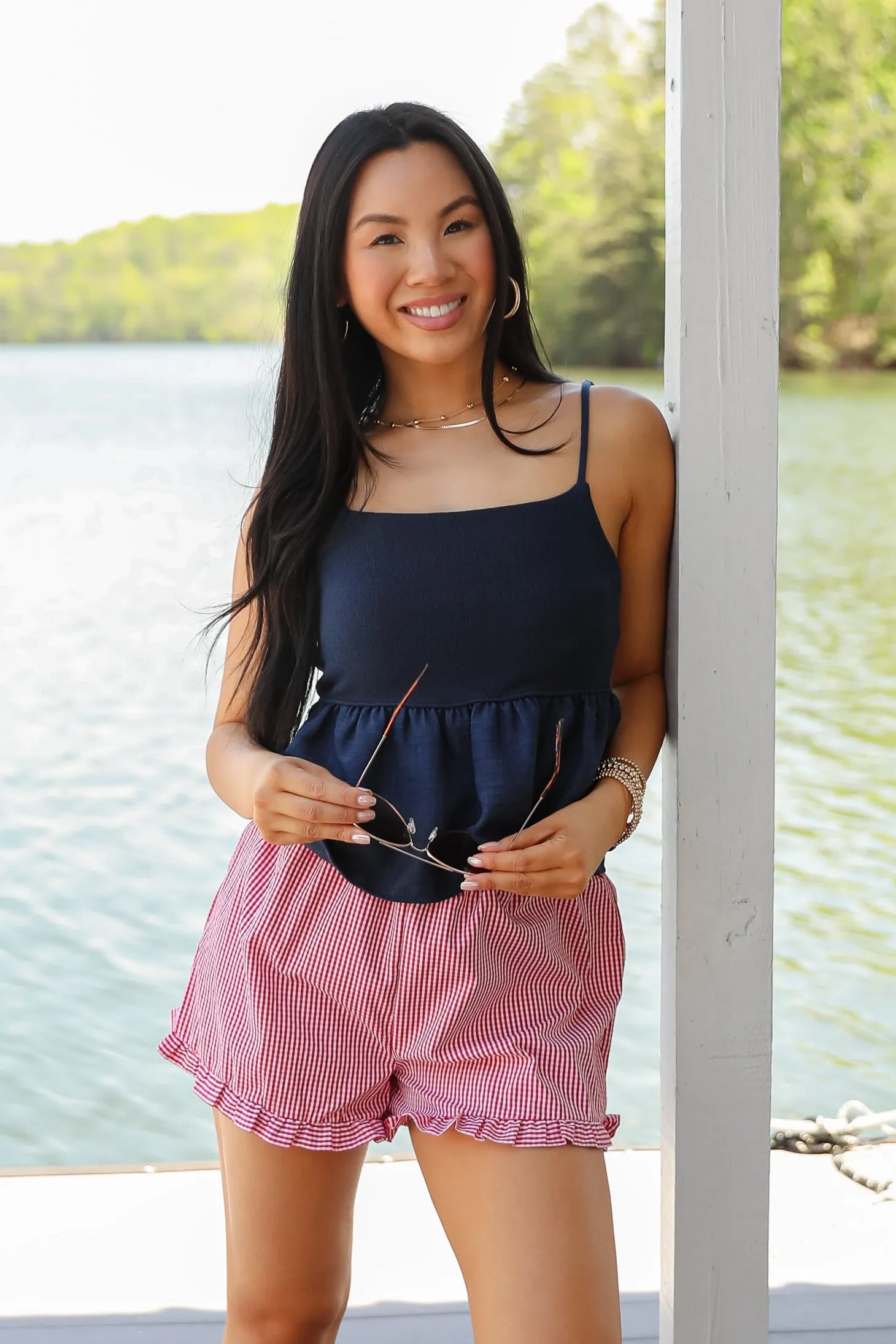 FINAL SALE - We The People Peplum Tank