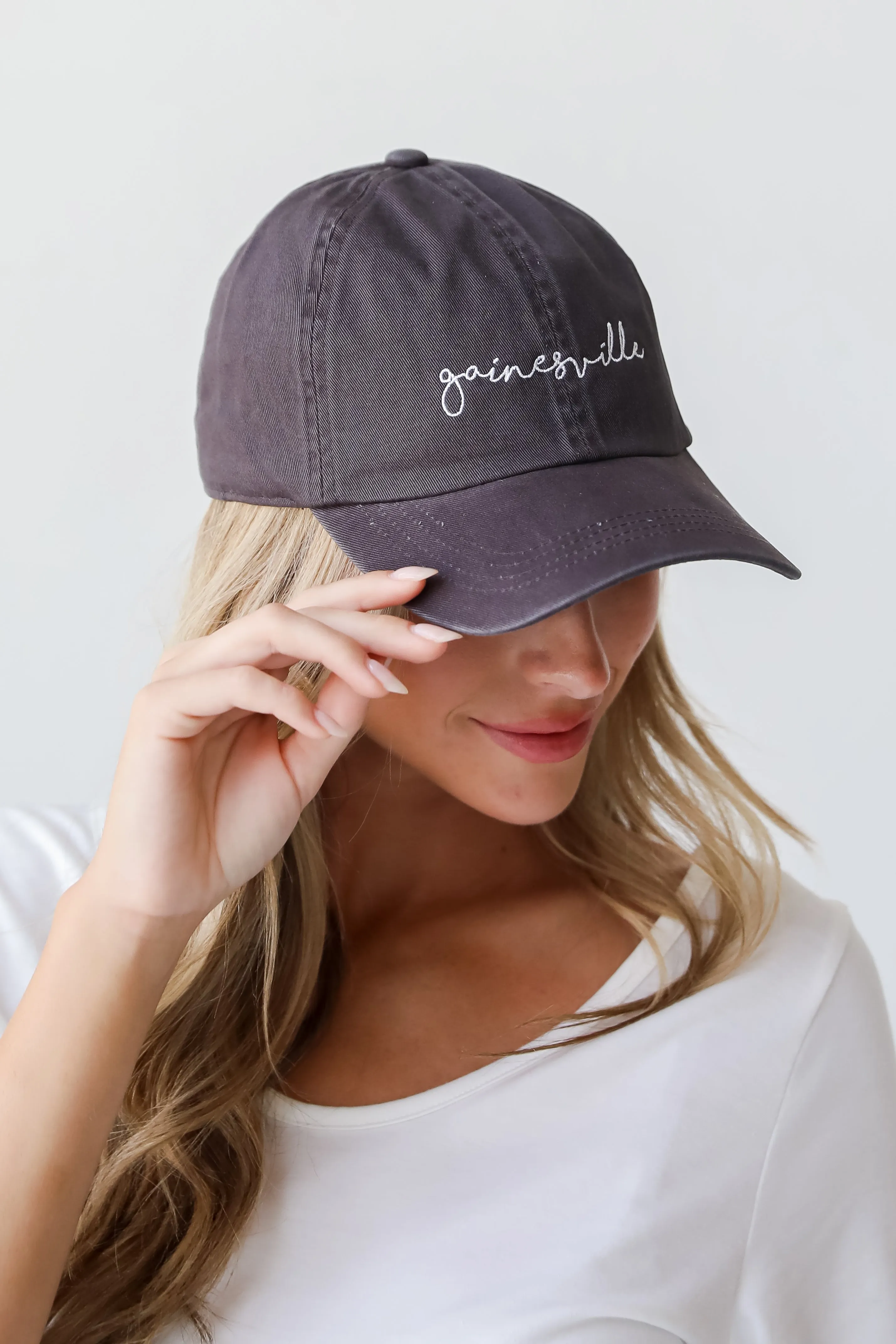 Gainesville Script Embroidered Hat