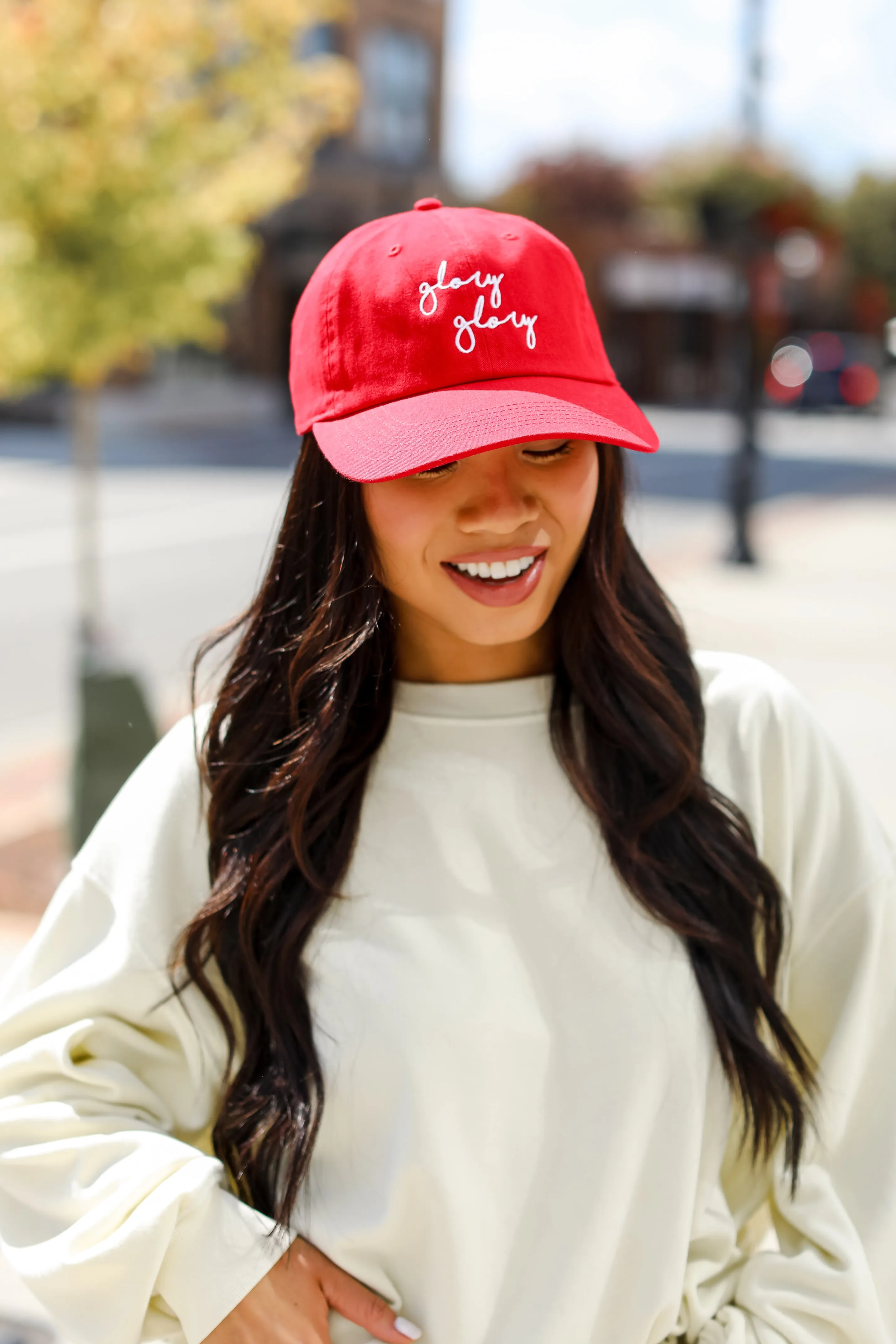 Glory Glory Embroidered Hat