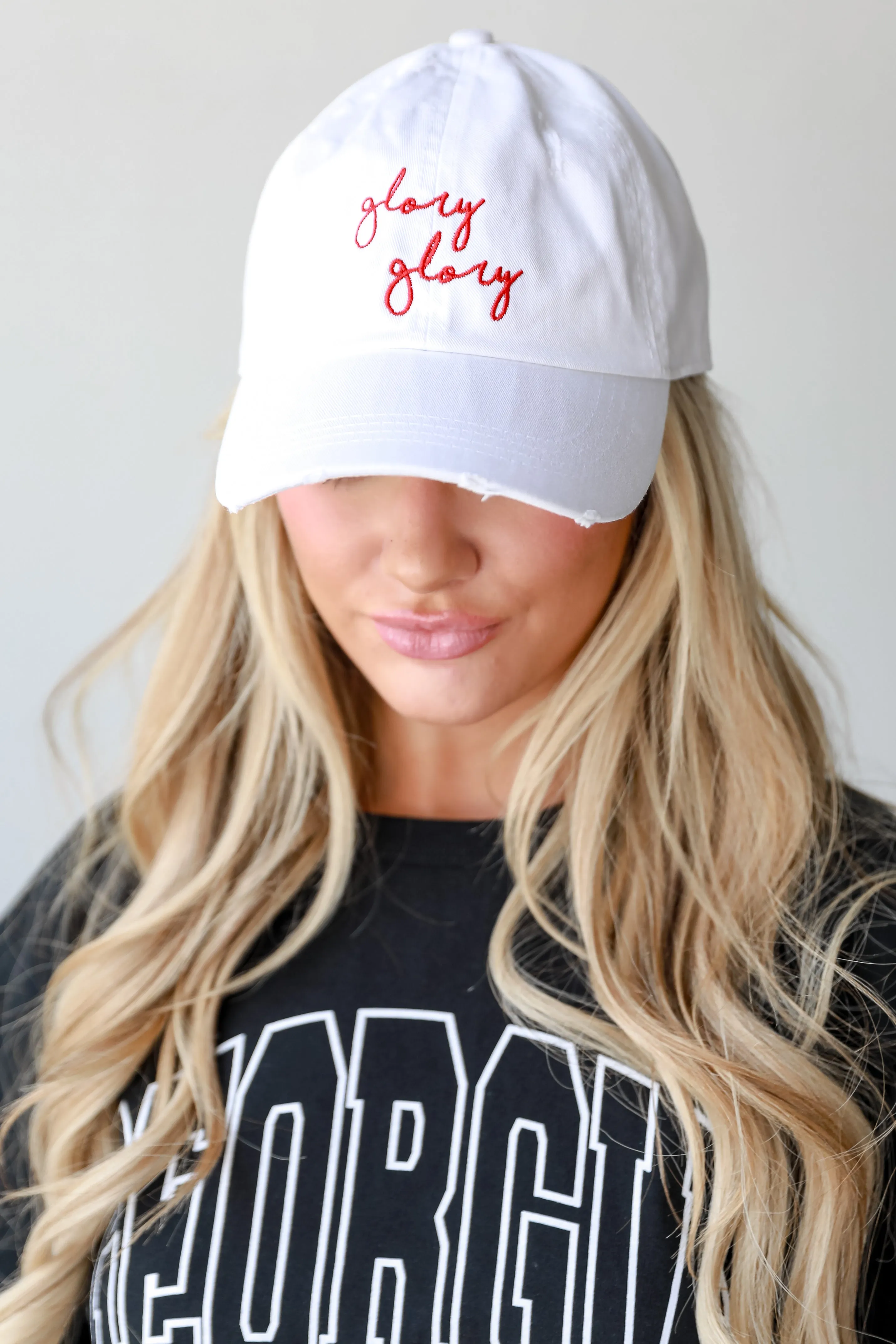 Glory Glory Embroidered Hat