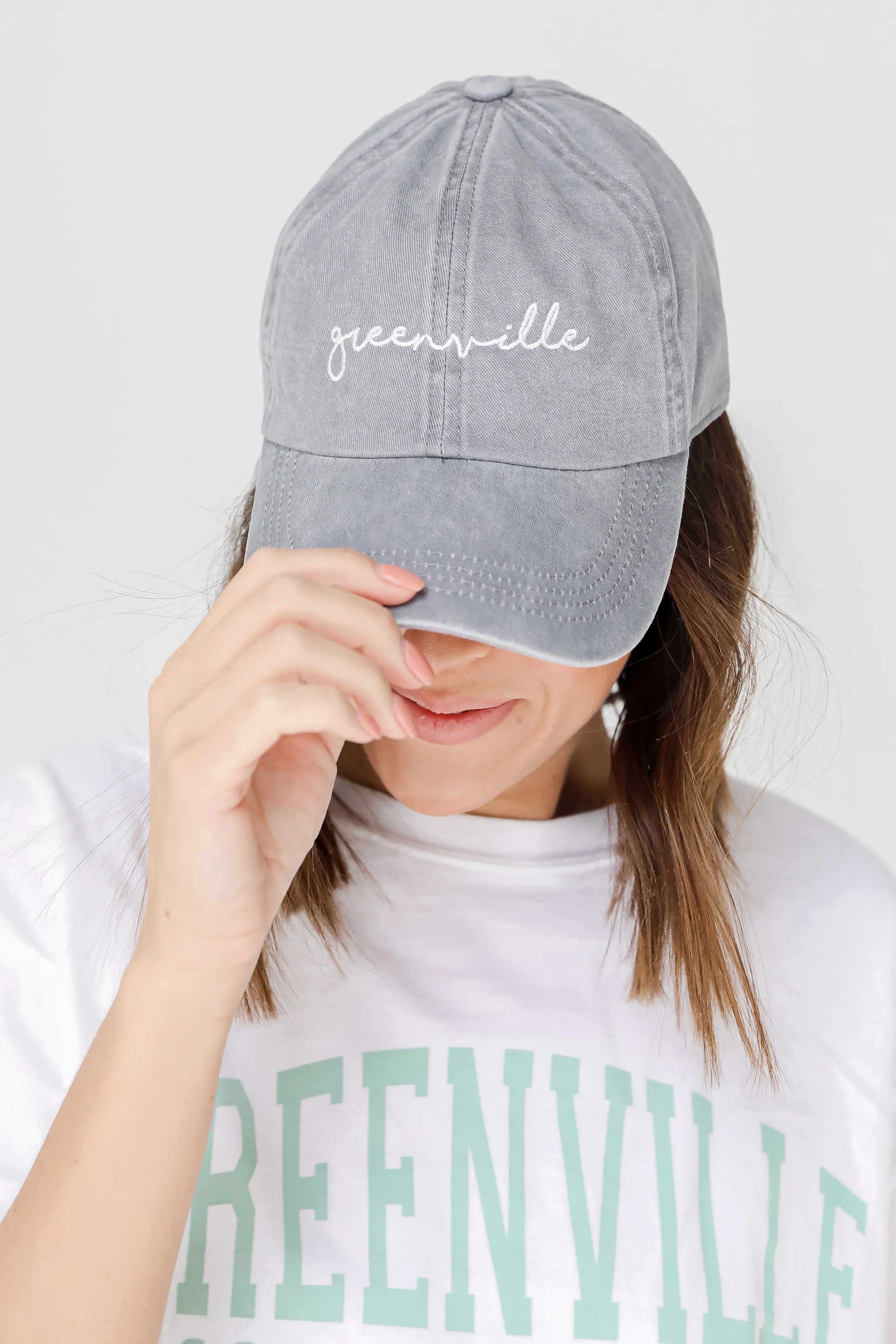 Greenville Script Embroidered Hat