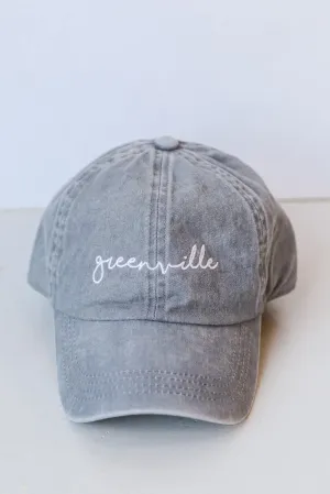 Greenville Script Embroidered Hat