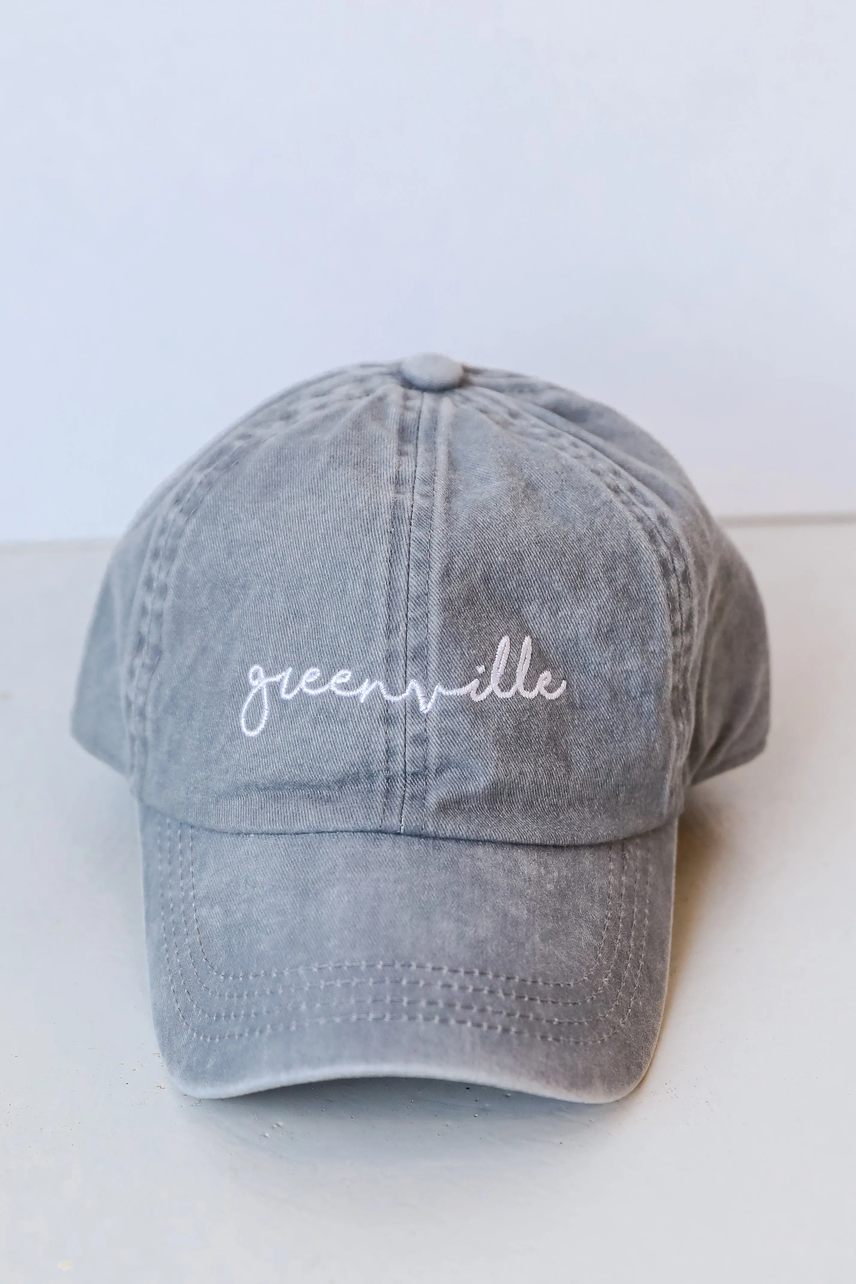 Greenville Script Embroidered Hat
