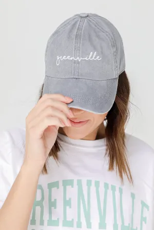 Greenville Script Embroidered Hat