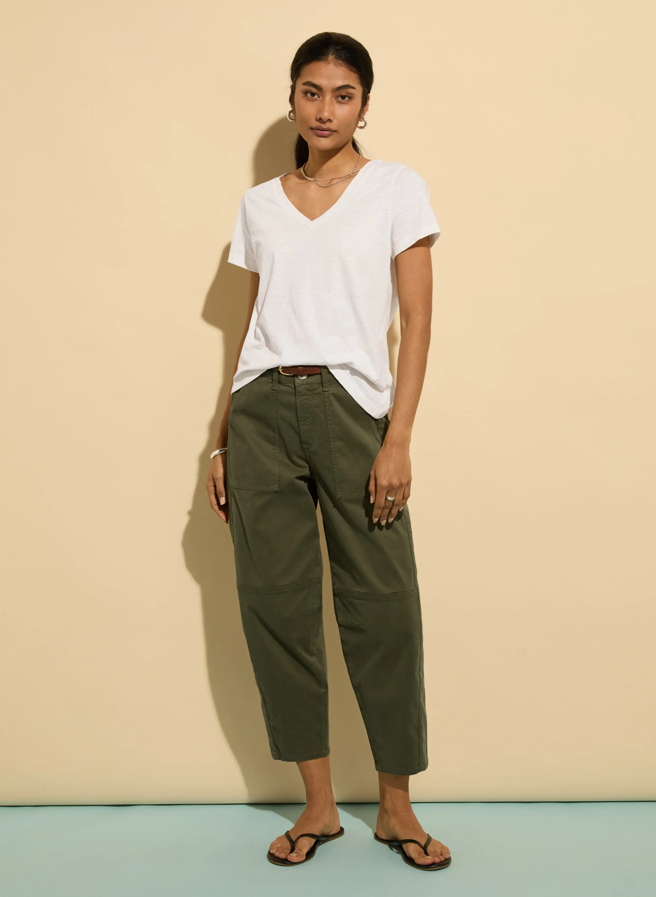 Hanorah Organic V-Neck Tee
