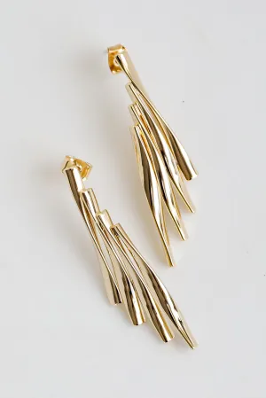 Harley Gold Statement Earrings