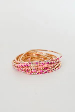 Hayden Rhinestone Bracelet Set