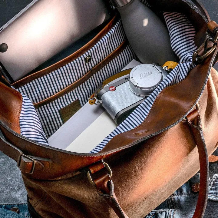 Heritage Waxed Canvas Commuter Tote