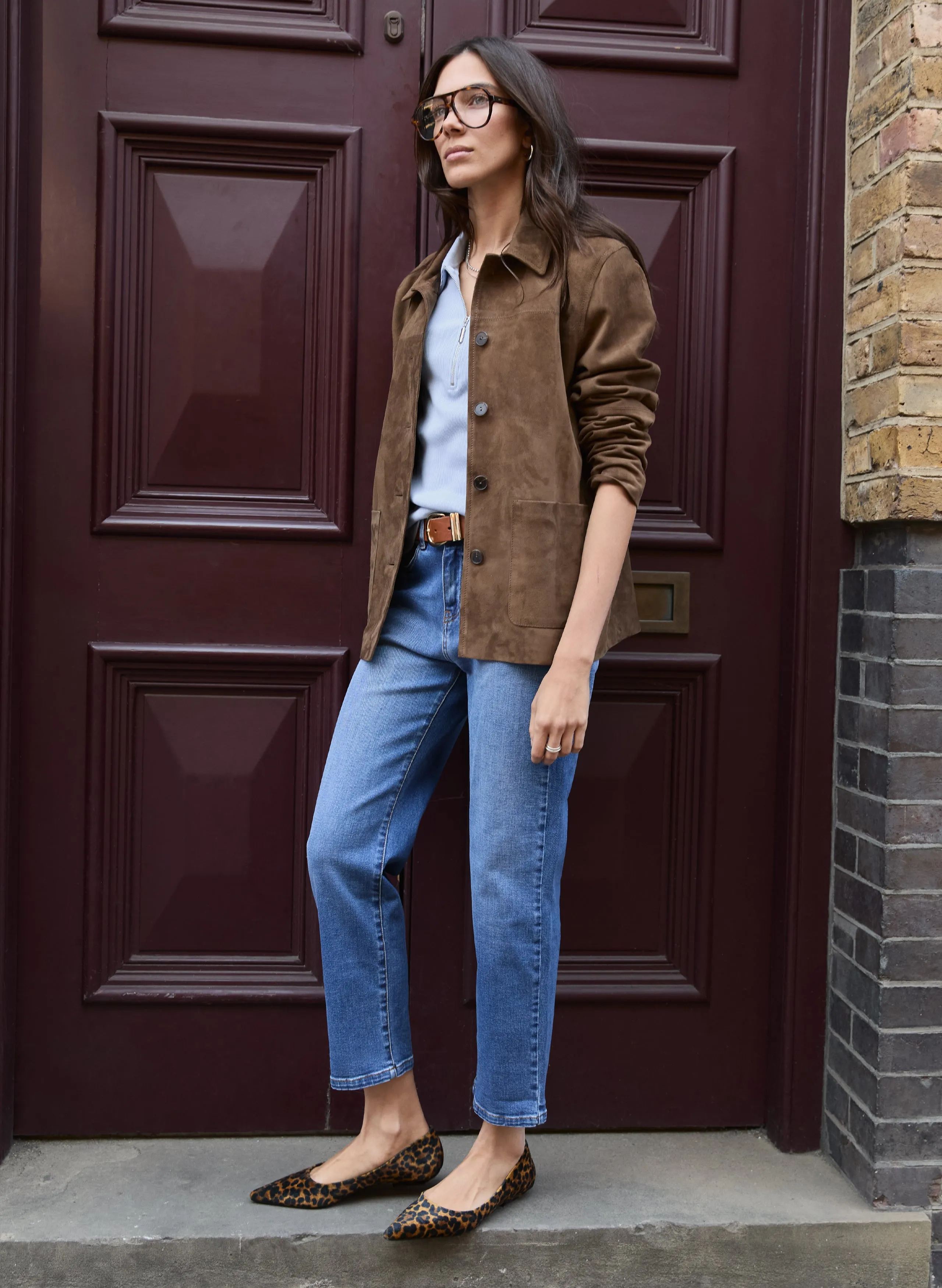Hudson Suede Blazer
