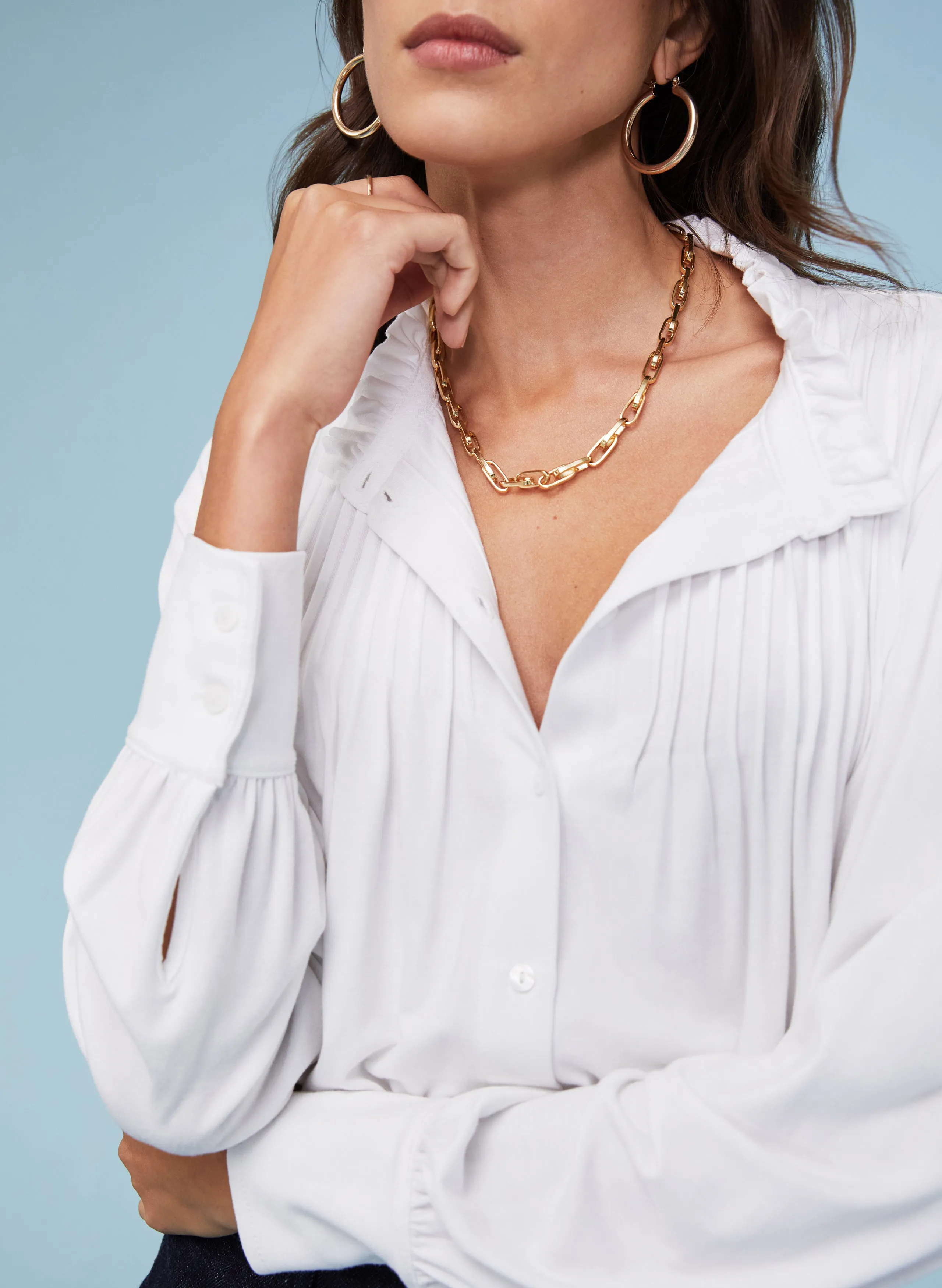 Imken?Long Sleeve Blouse