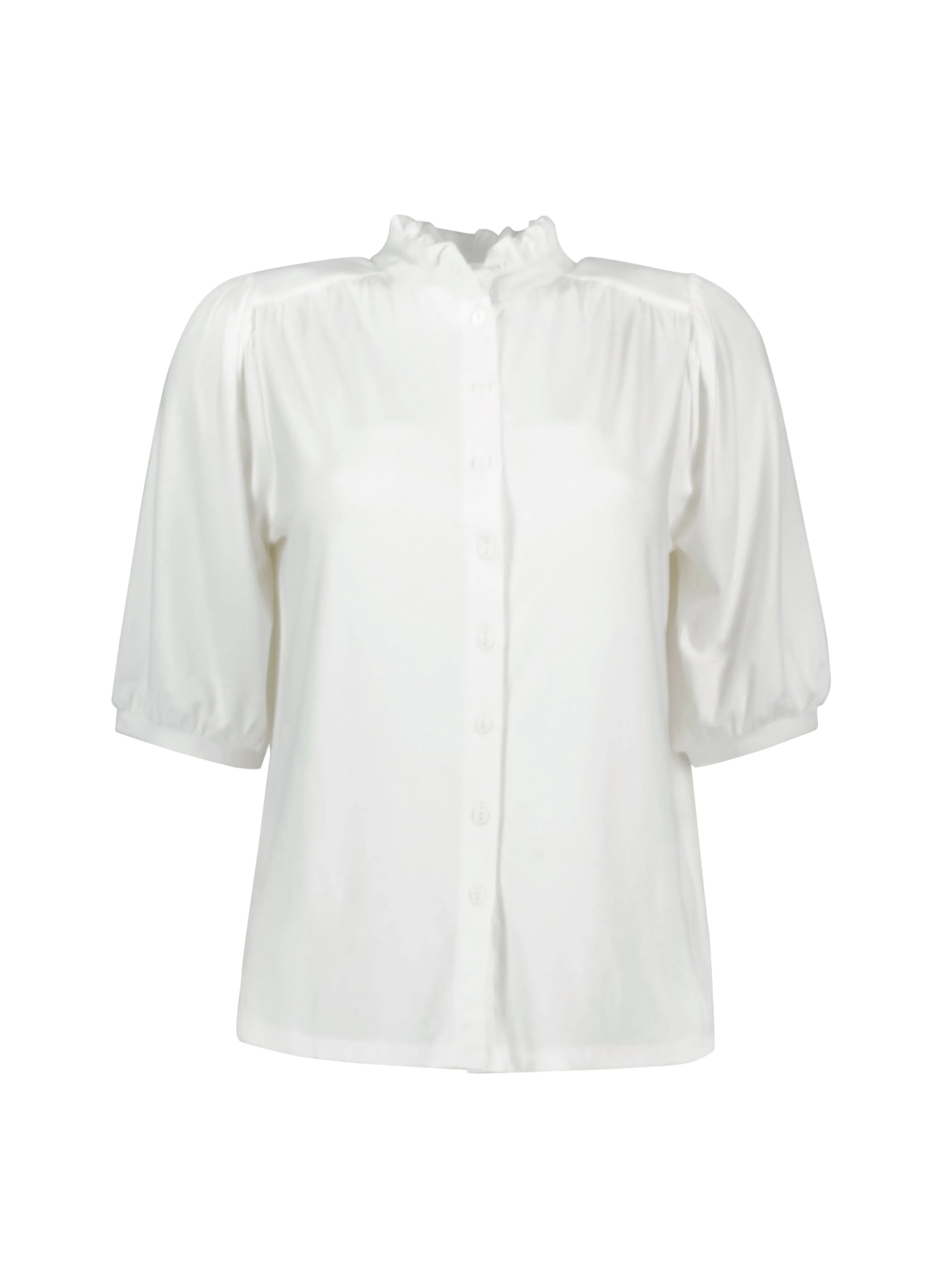 Janey?Short?Sleeve Blouse