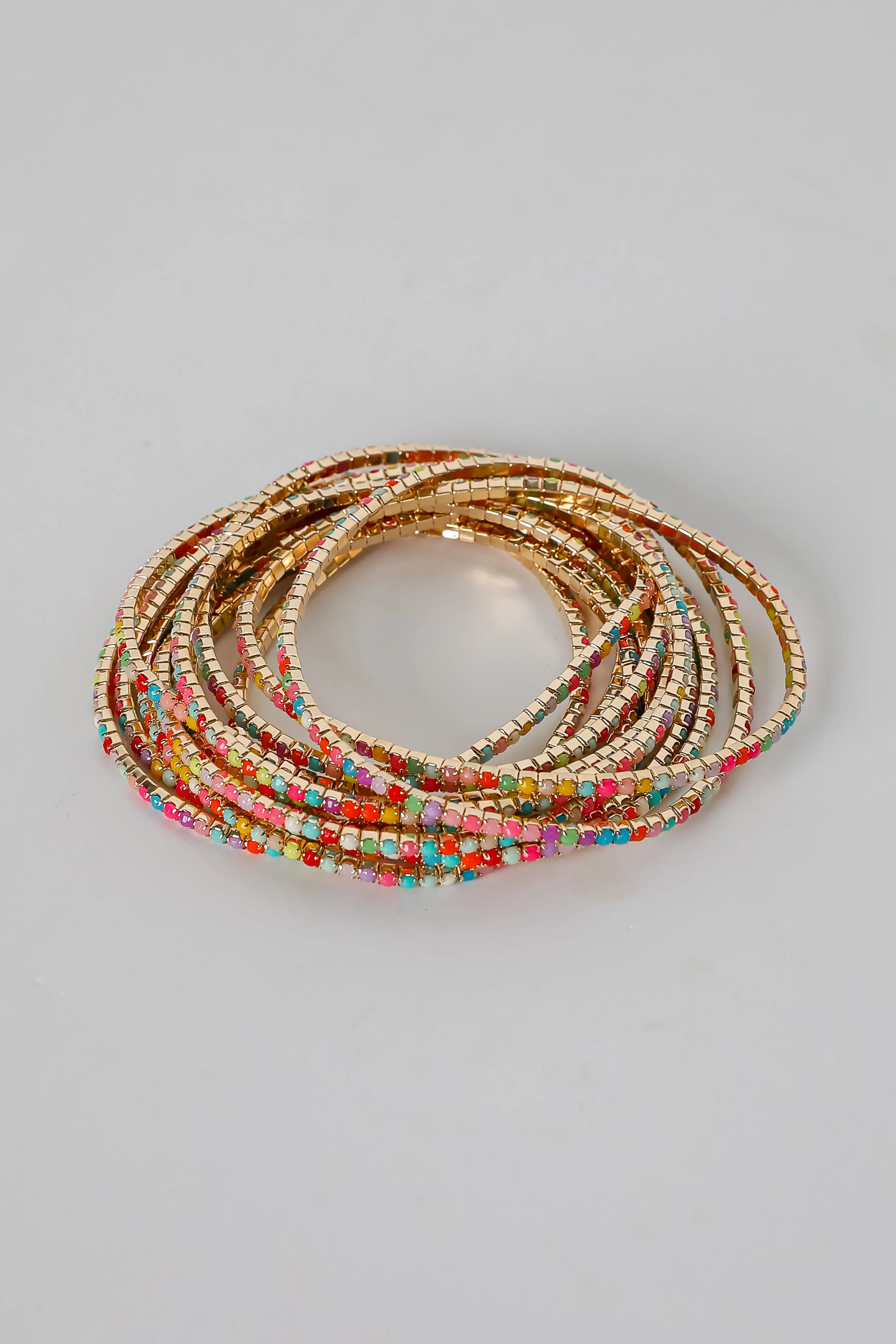 Jodie Rhinestone Bracelet Set
