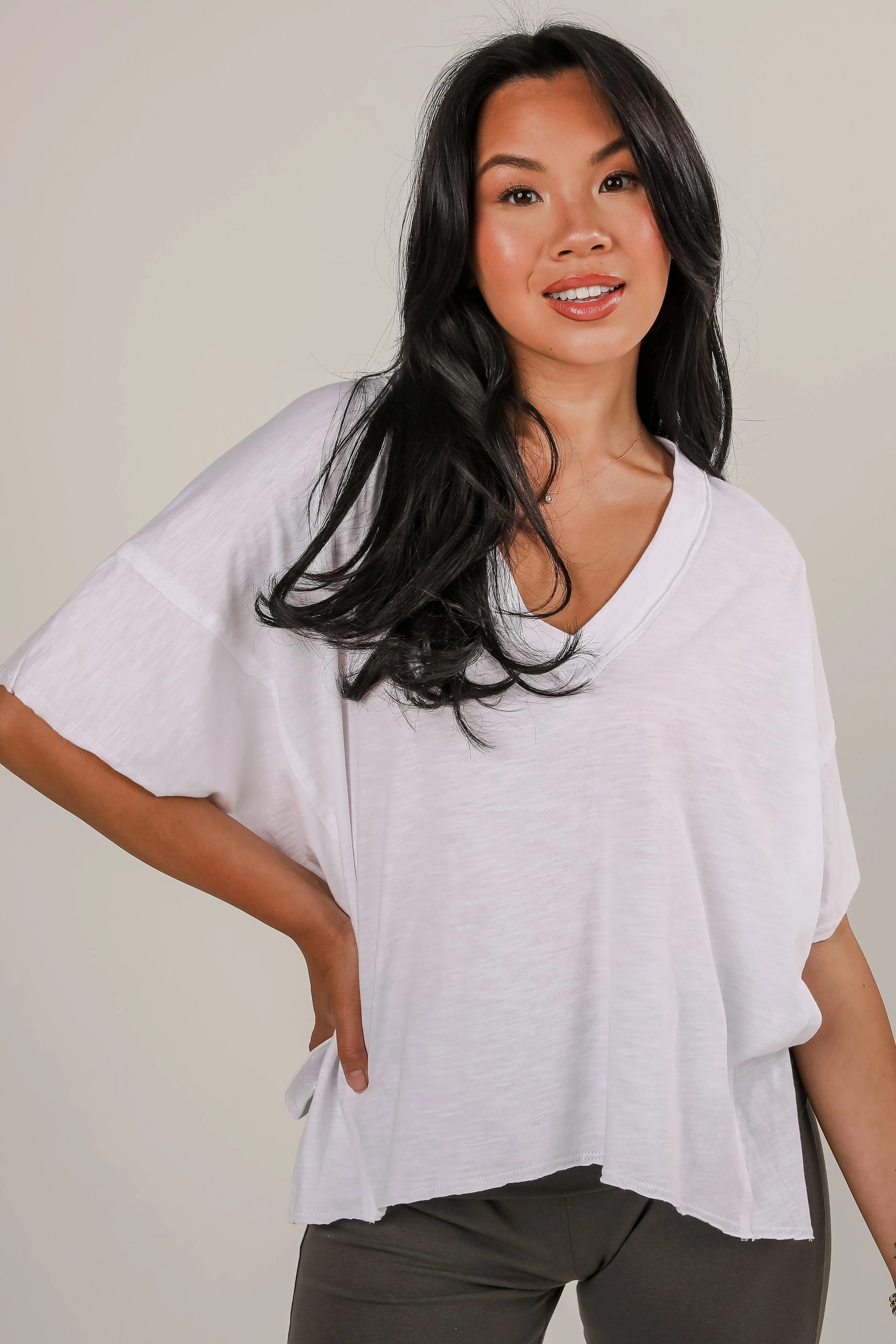 Katy Everyday V-Neck Tee