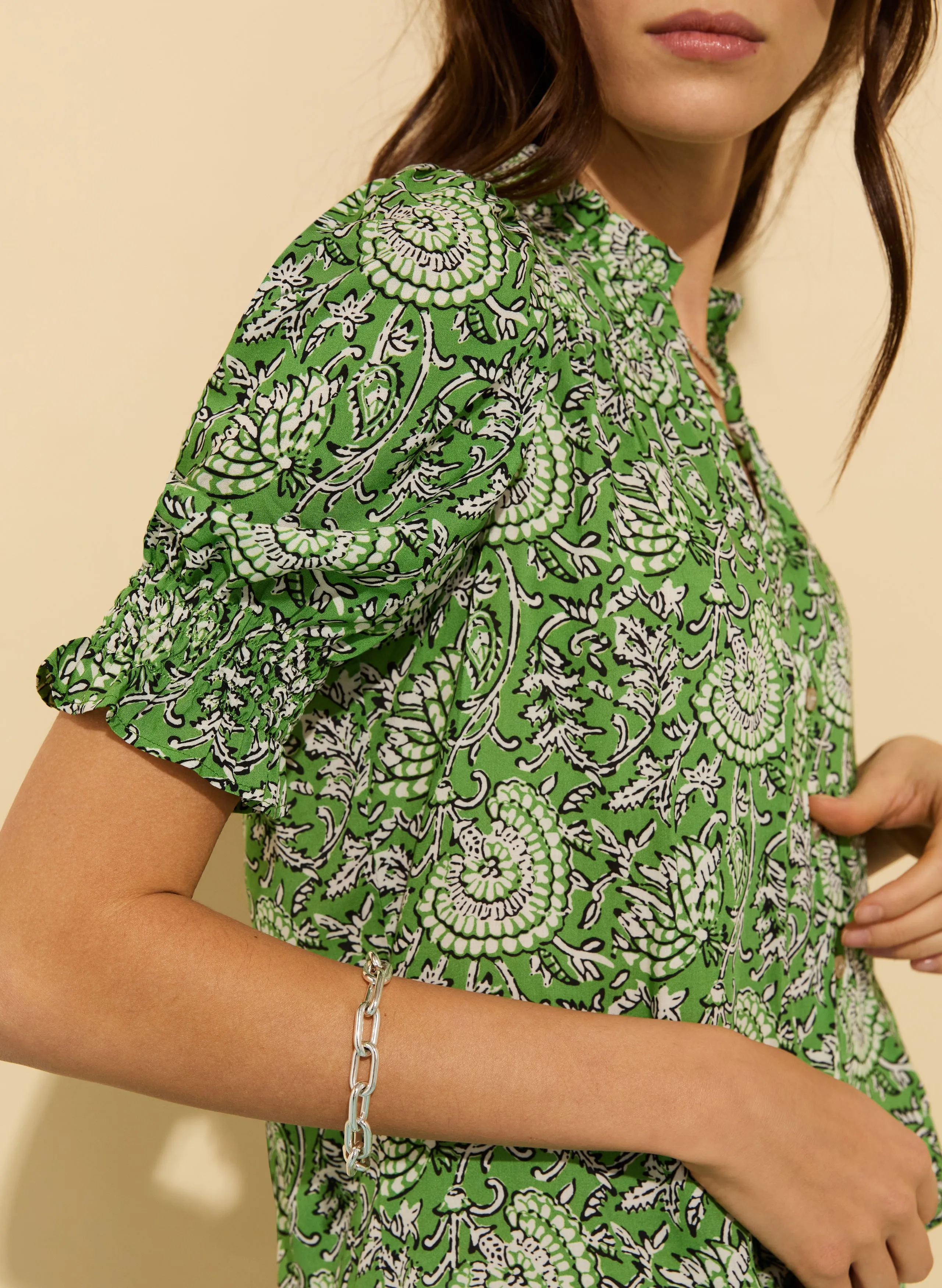 Nolan Printed Blouse