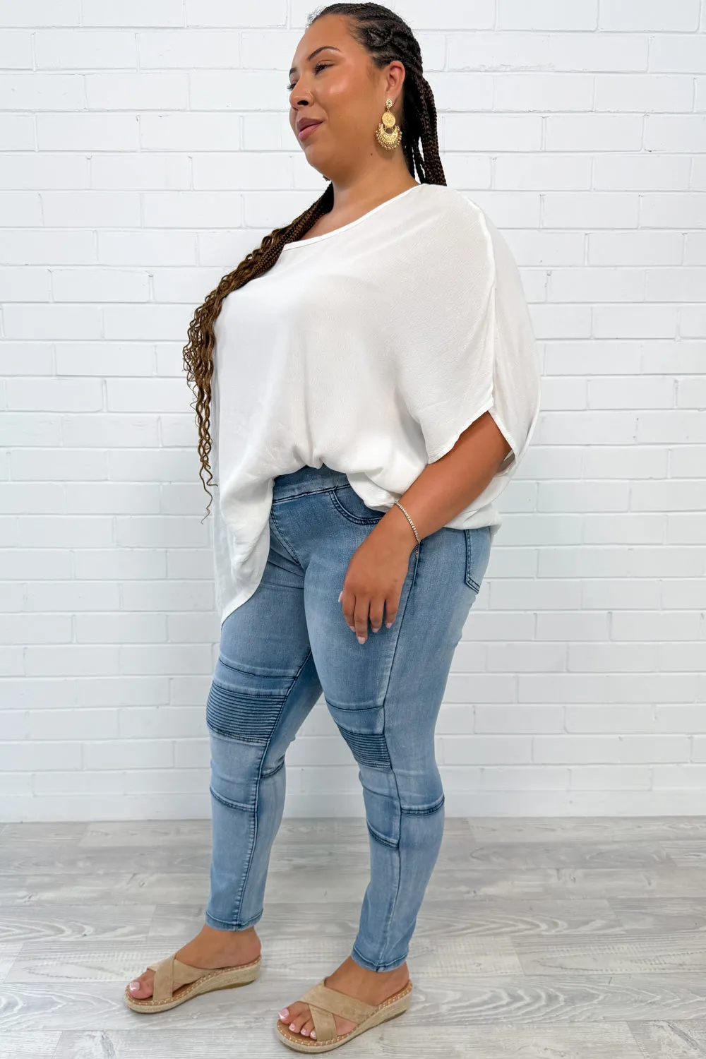 Panel Jeans Petite