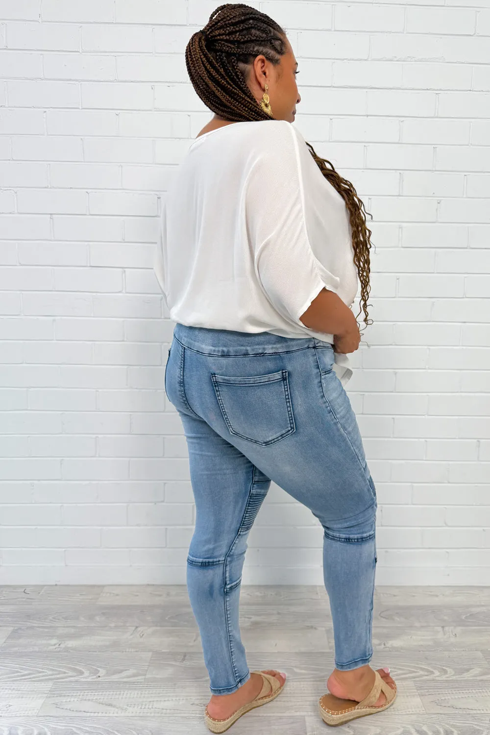 Panel Jeans Petite