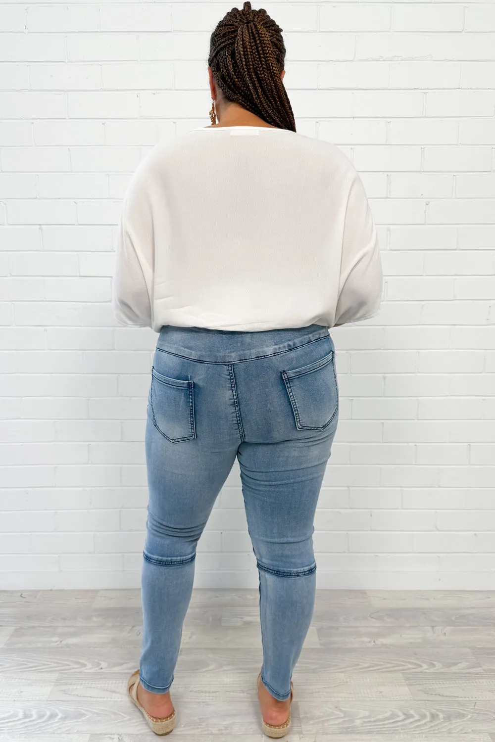 Panel Jeans Petite