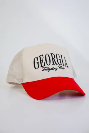 Red/Black Georgia Tailgating Club Trucker Hat