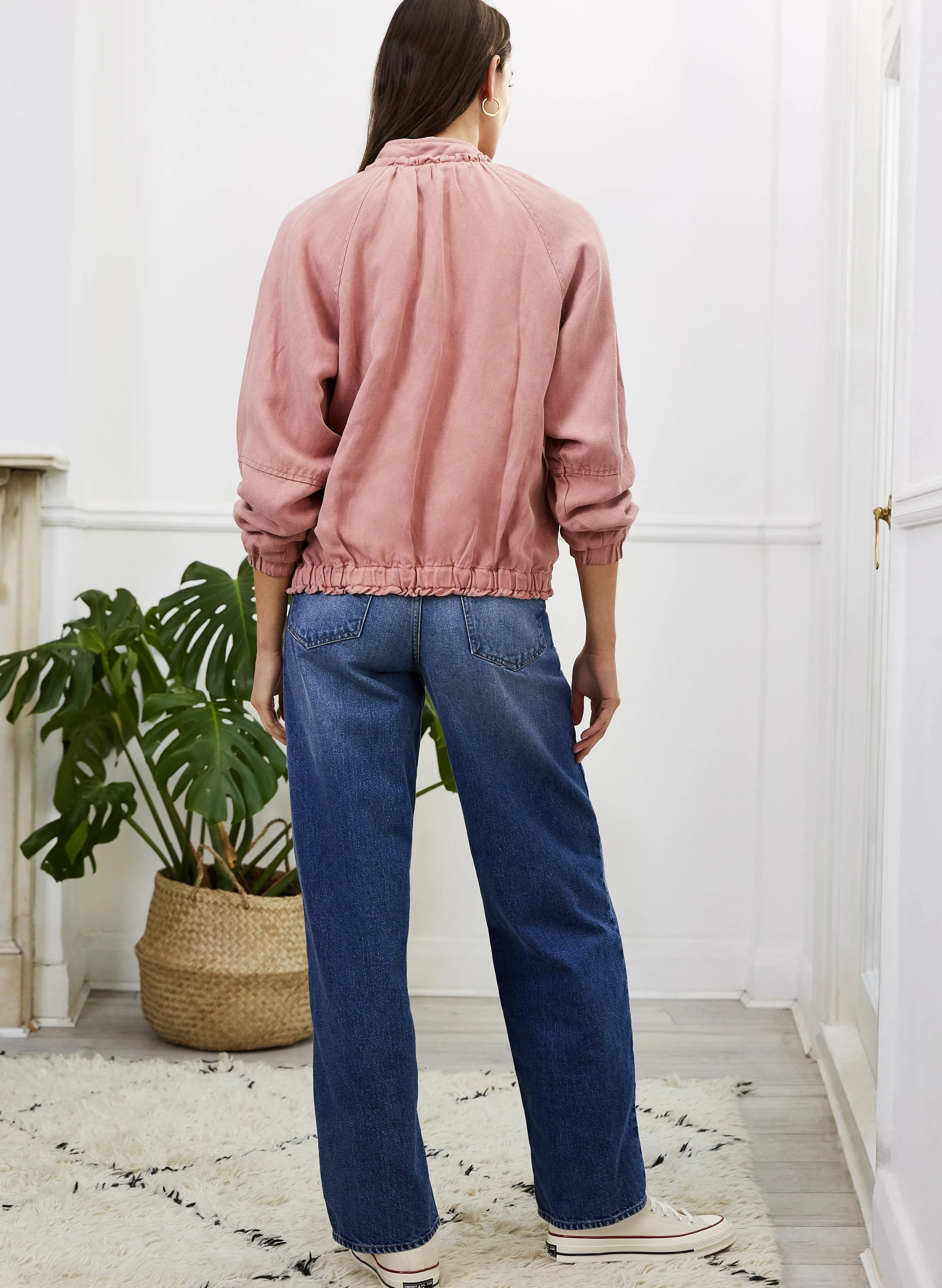 Shailene Bomber Jacket with TENCEL?