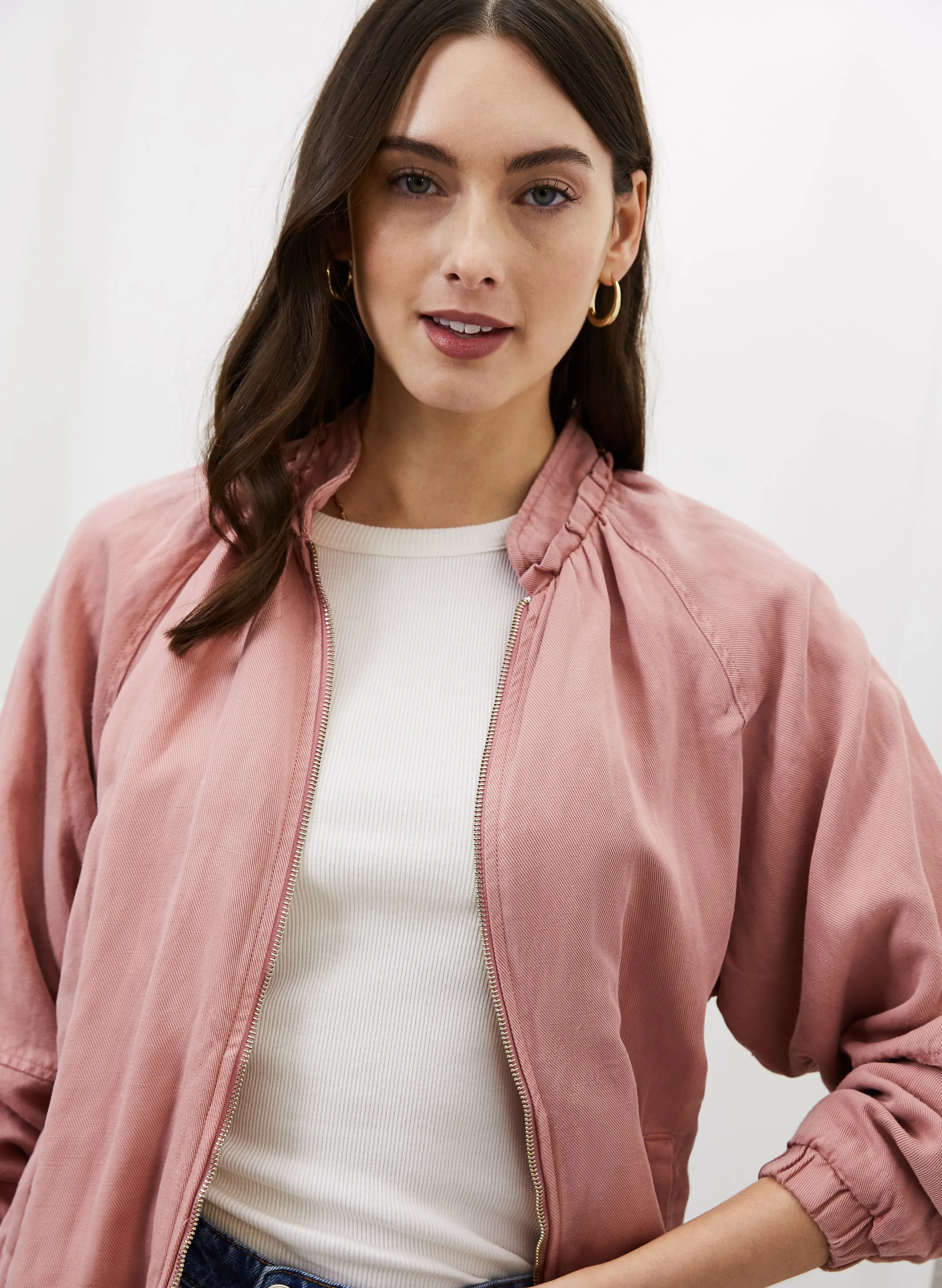 Shailene Bomber Jacket with TENCEL?