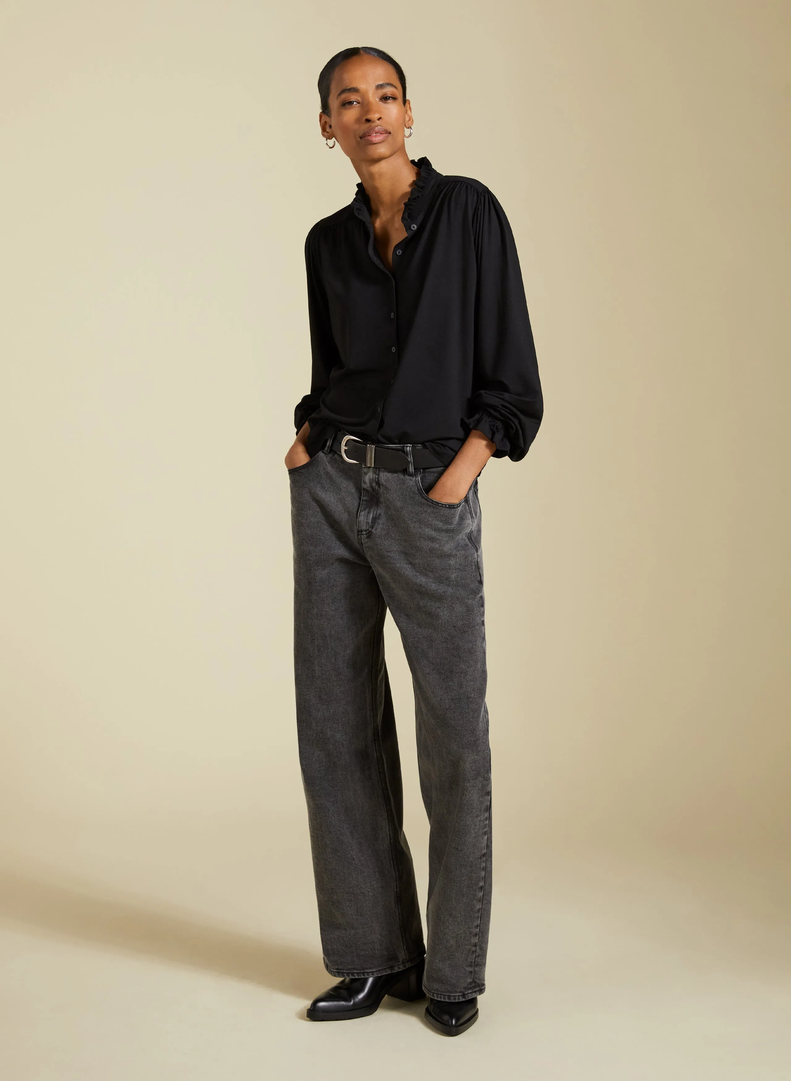 Sima?Frill Detail Blouse