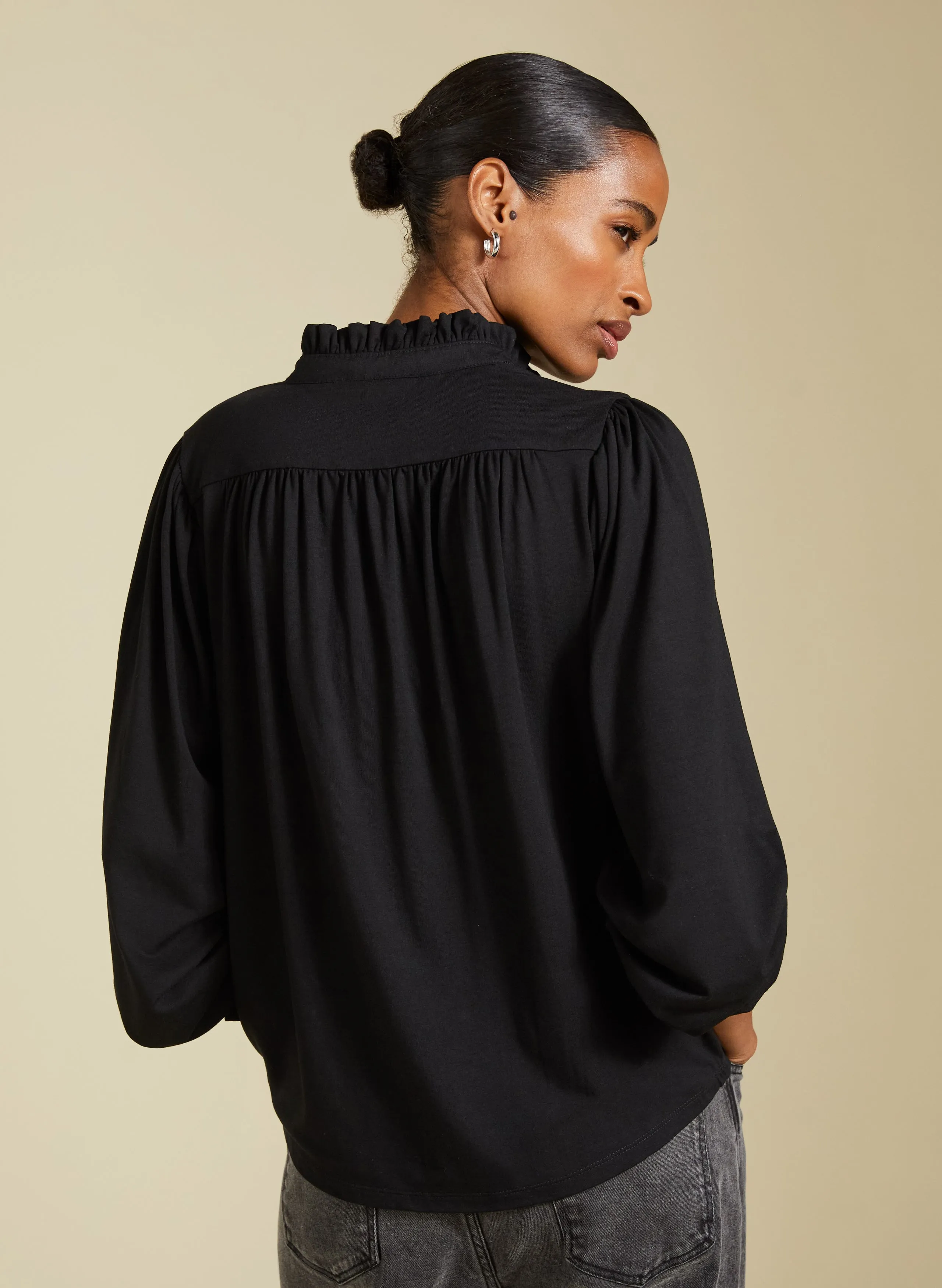 Sima?Frill Detail Blouse