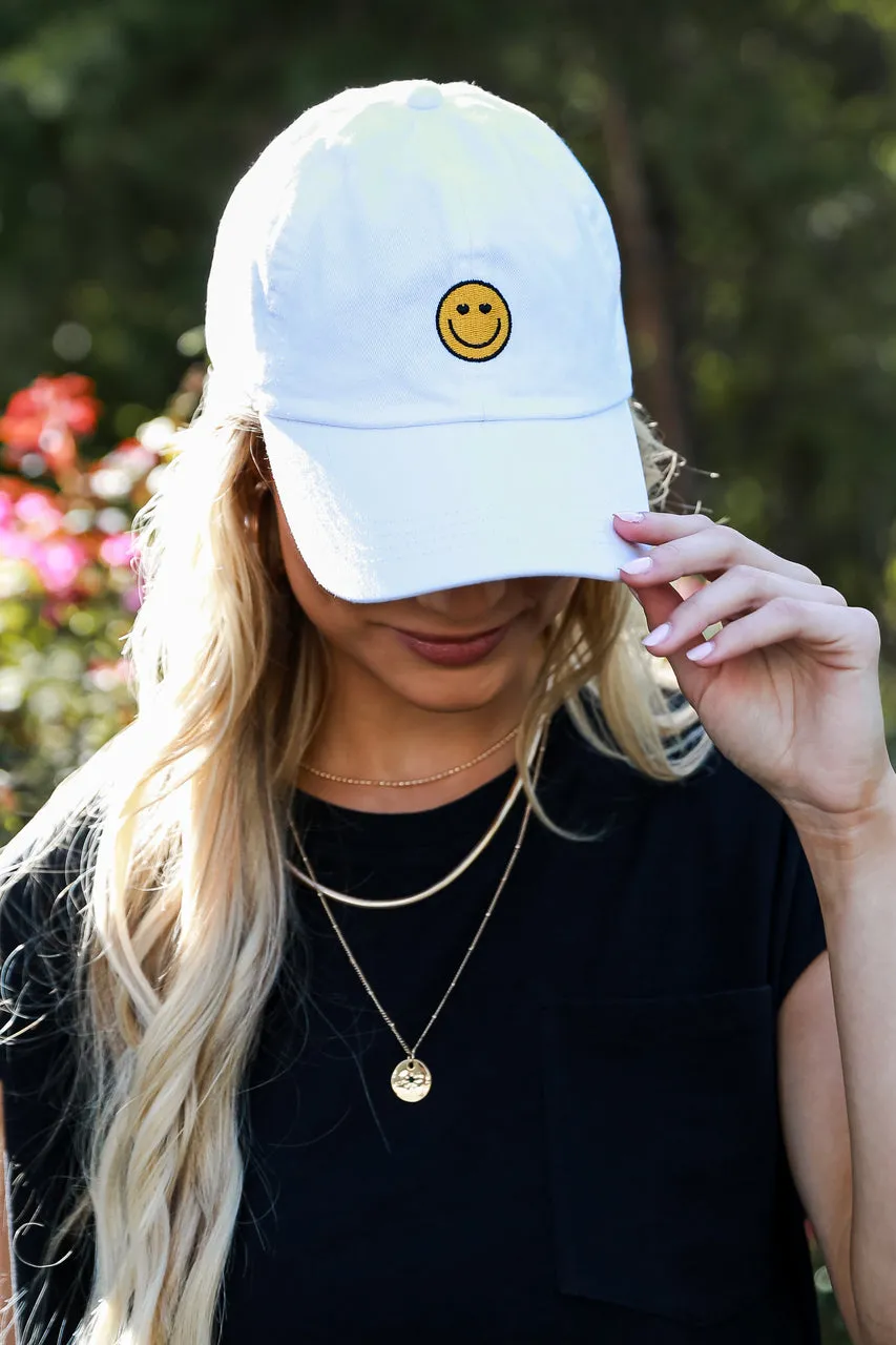 Smiley Face Baseball Hat